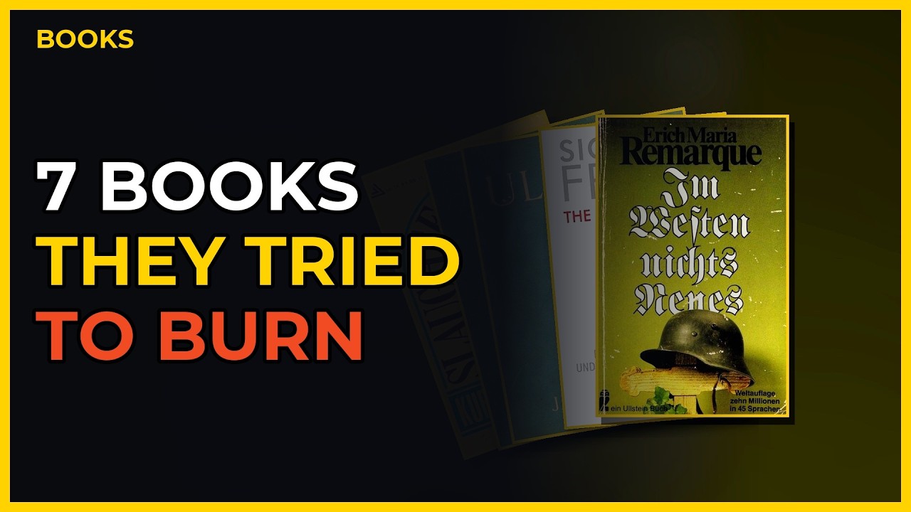 They Burned These 7 Books. Here’s What They Were Afraid Of