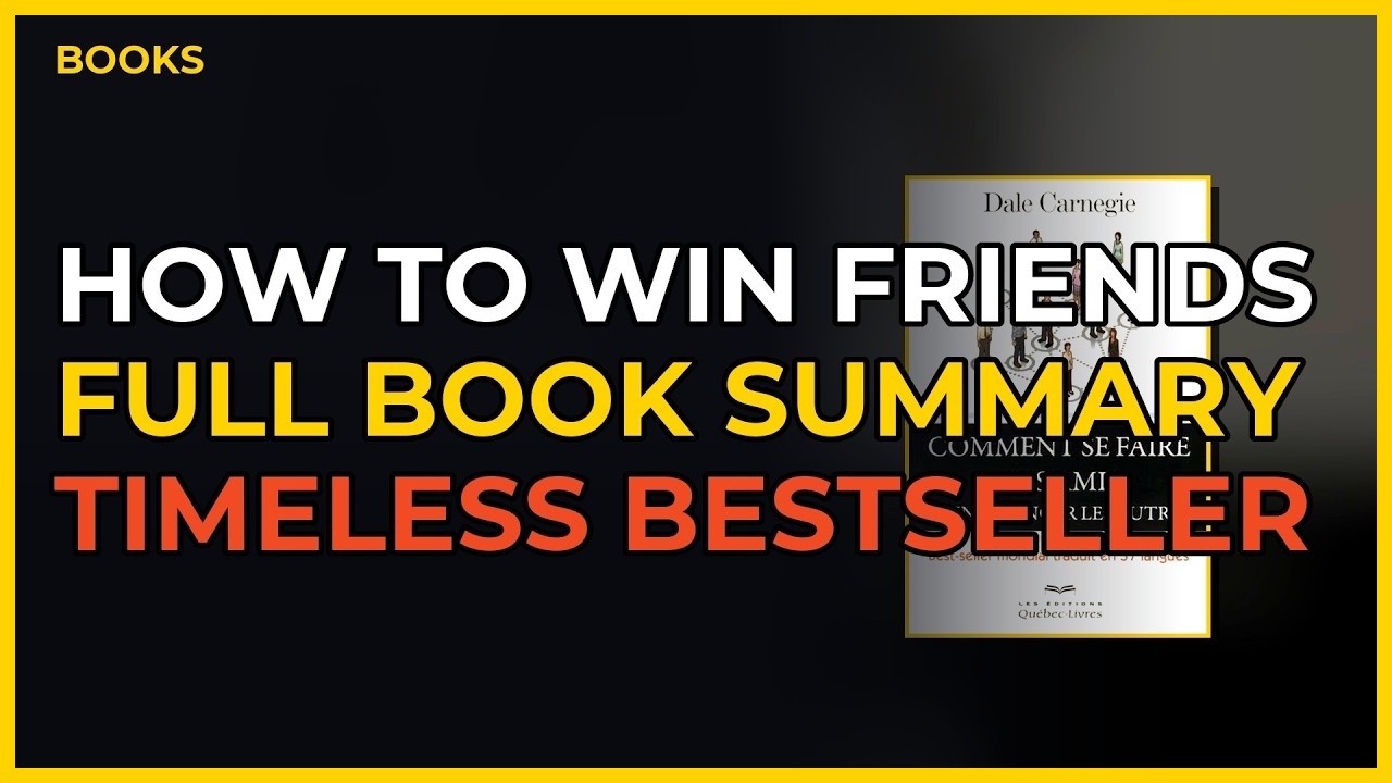 HOW TO WIN FRIENDS AND INFLUENCE PEOPLE by Dale Carnegie