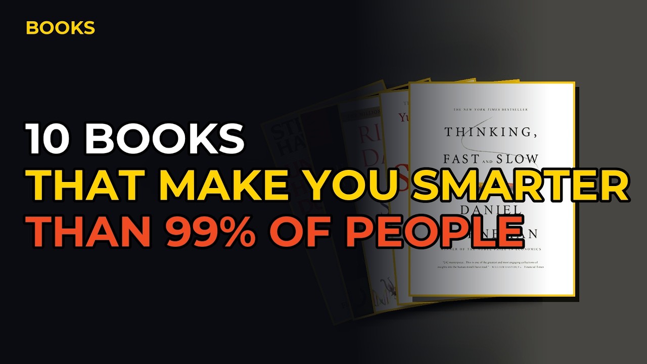 10 Books That Will Make You Smarter Than 99% of People